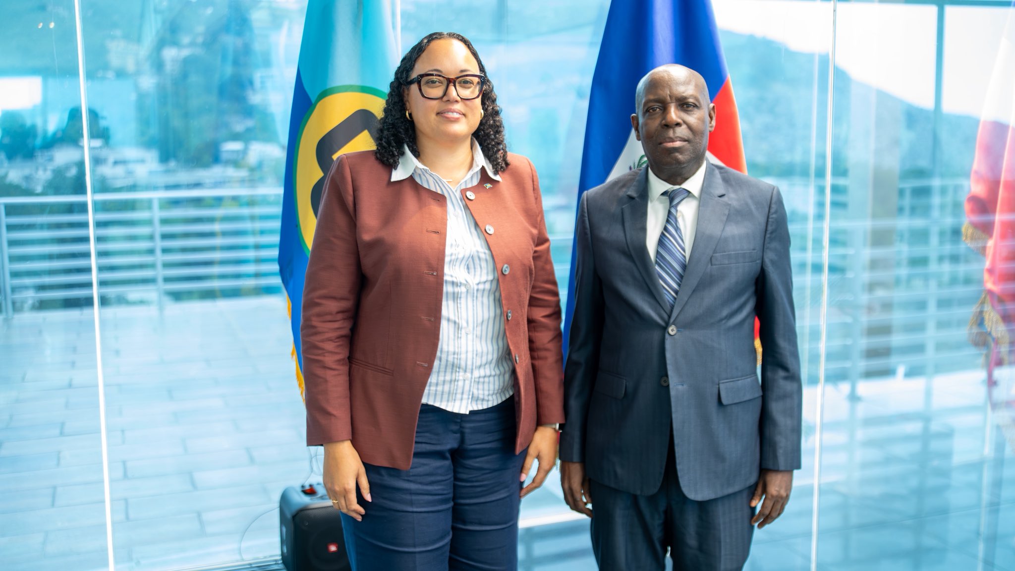 1003031856 CARICOM en Haïti : le groupe des Éminentes Personnalités rencontre la Chancellerie